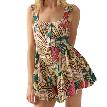 MQTIME  -  Elegant V-Neck Lace Dress Sleeveless  Fit Cocktail Party Dress with Zipper Closure and Floral Embroidery